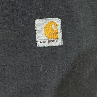 Carhartt Pants Mens 34x29 Gray Ripstop Workwear Utility Zipper Pocket Outdoor - Thumbnail 5