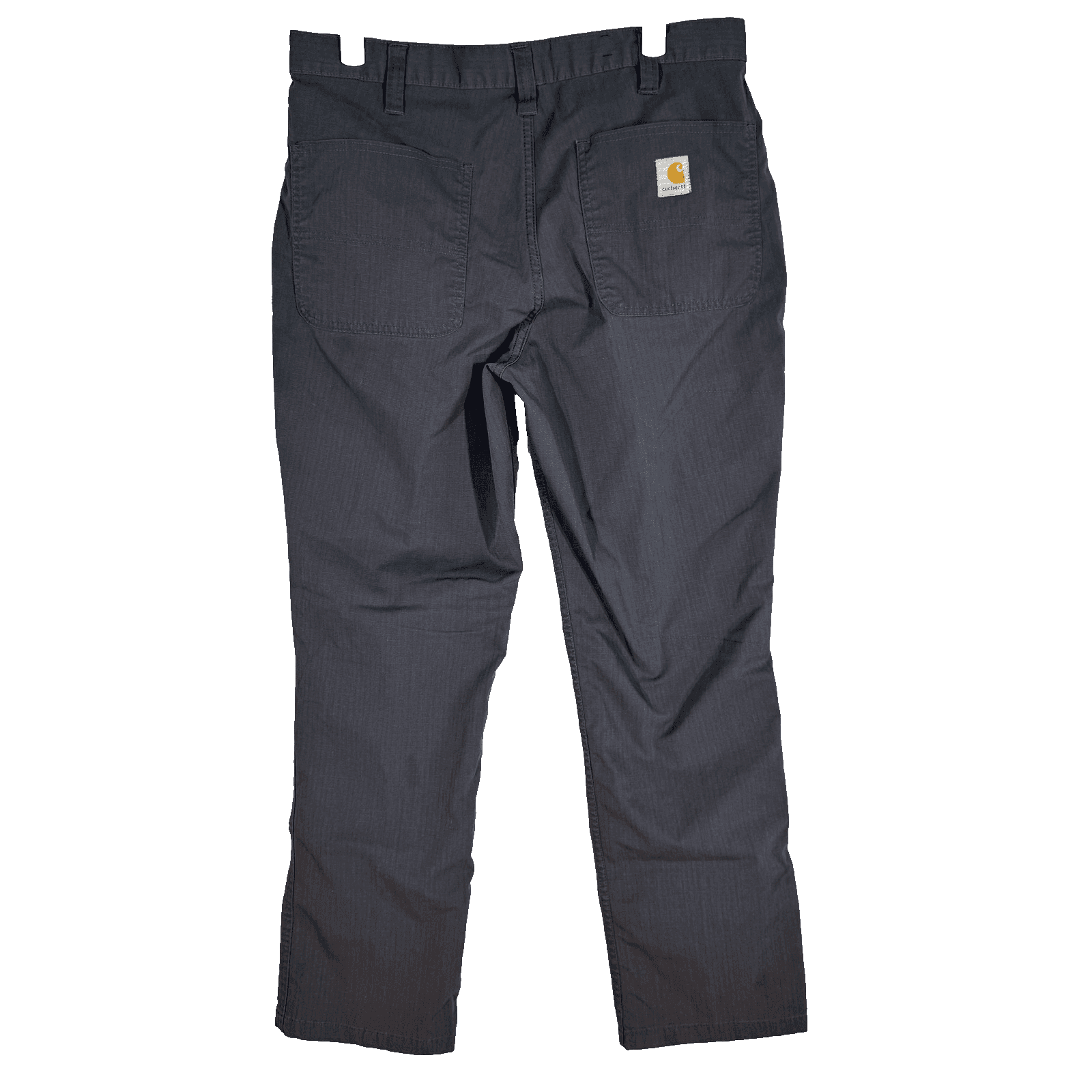 Carhartt Pants Mens 32x29 Gray Ripstop Relaxed Fit Workwear Utility Zip Pocket - Thumbnail 2