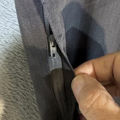 Carhartt Pants Mens 34x29 Gray Ripstop Workwear Utility Zipper Pocket Outdoor - Thumbnail 4