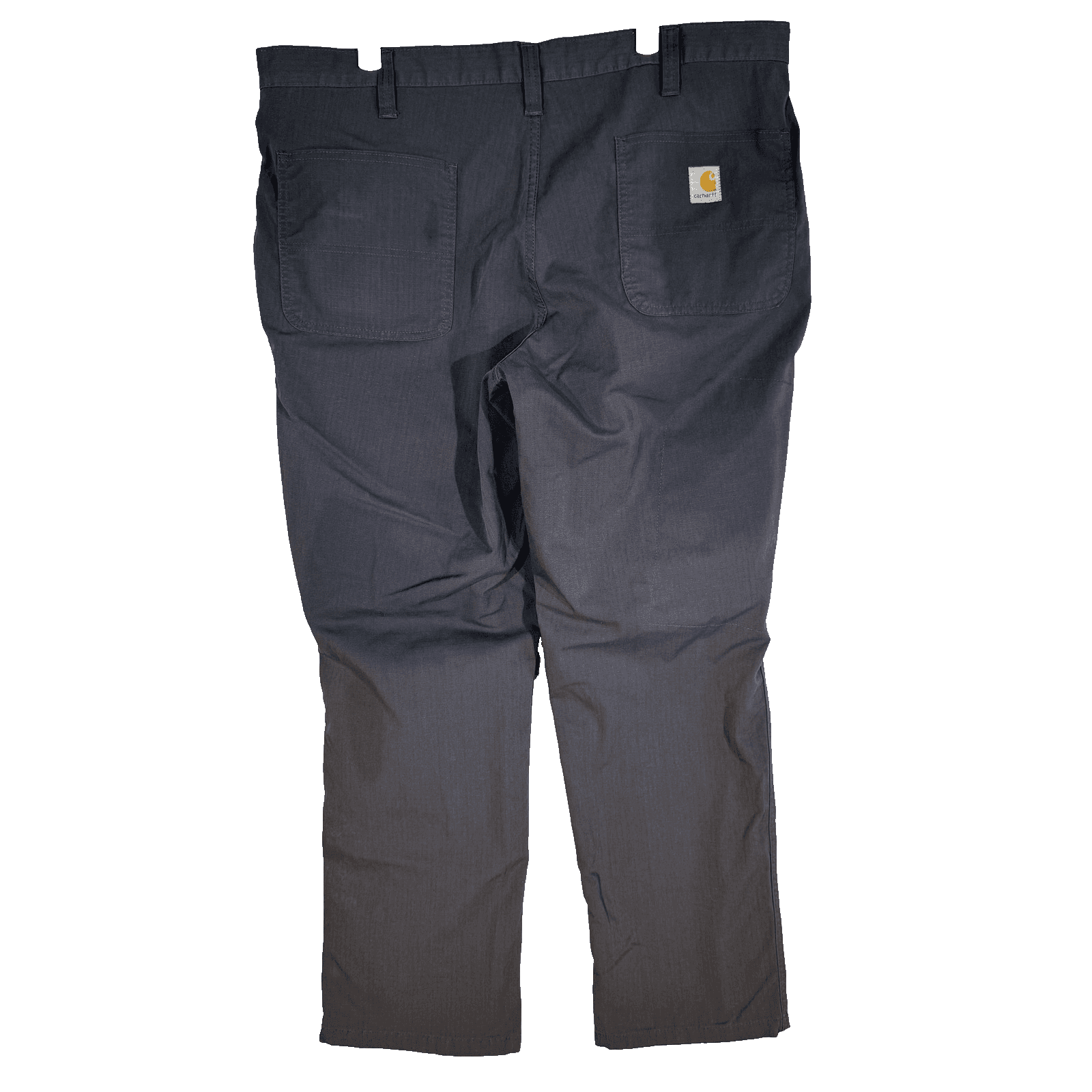 Carhartt Pants Mens 38x30 Gray Relaxed Fit Ripstop Workwear Utility Pockets Zip - Thumbnail 2