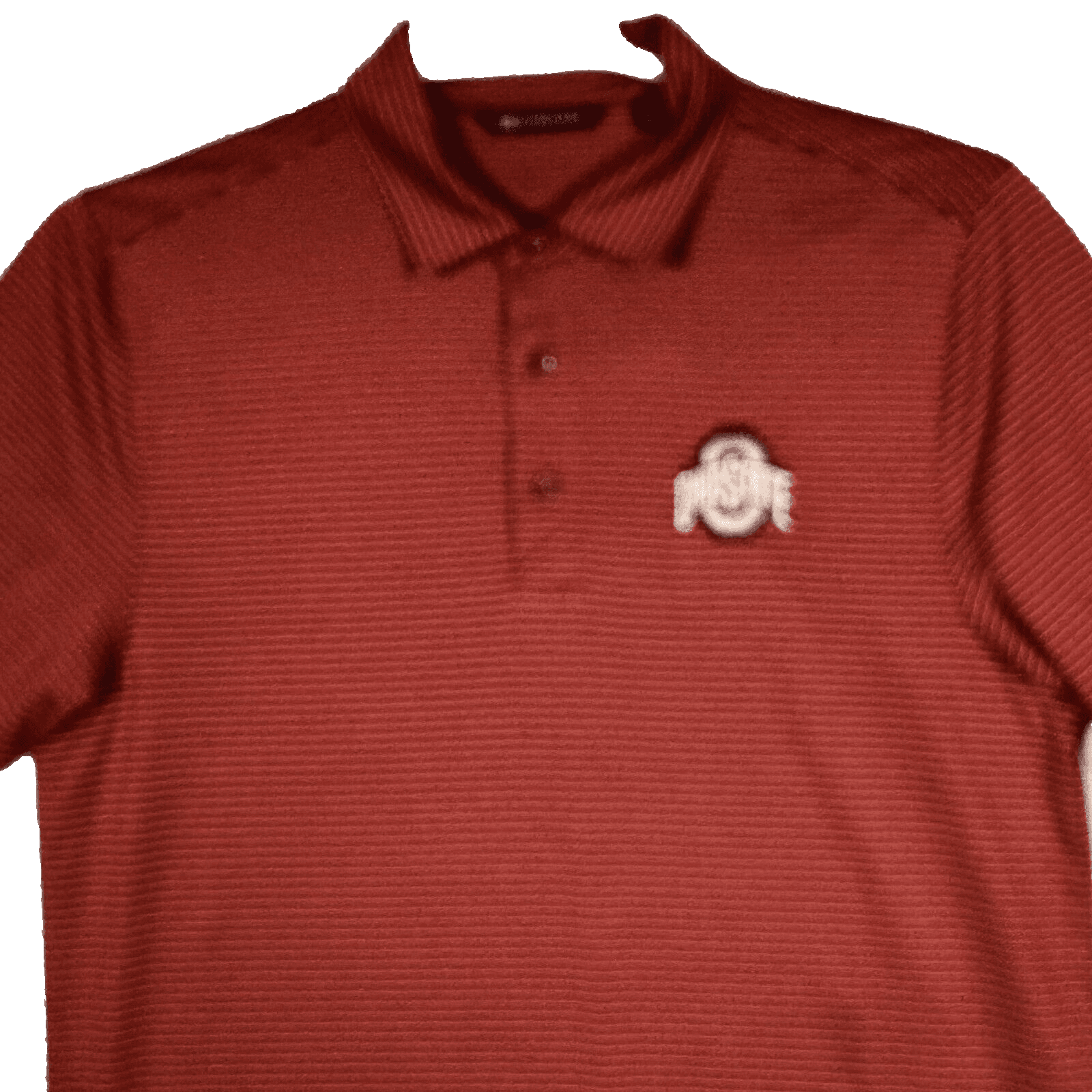 Cutter & Buck Polo Shirt Men’s Small Red Ohio State Buckeyes Stretch NCAA - Thumbnail 4