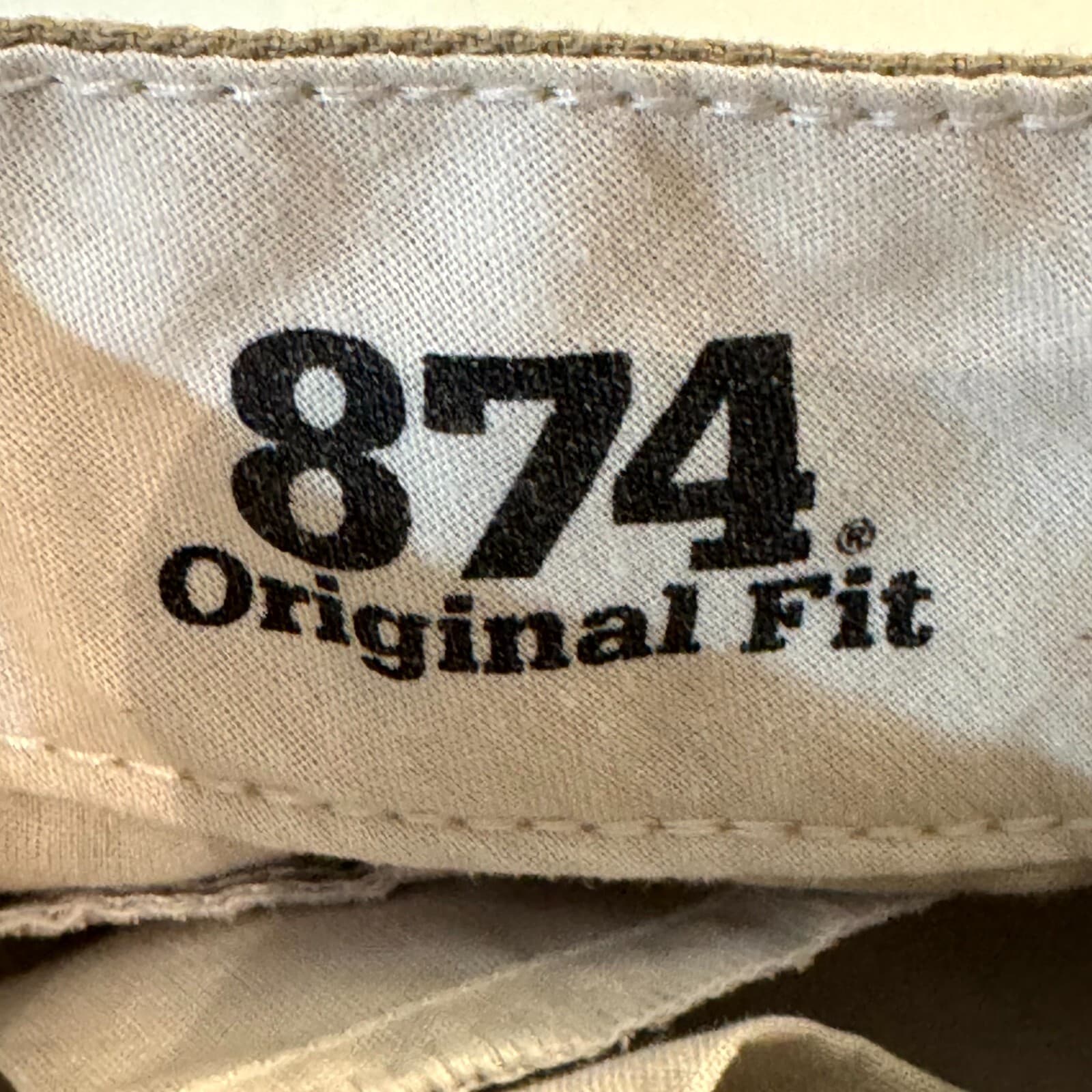 Dickies 874 Men’s Pants 38x31 Khaki Flex Original Fit High-Rise Straight Leg - Thumbnail 11