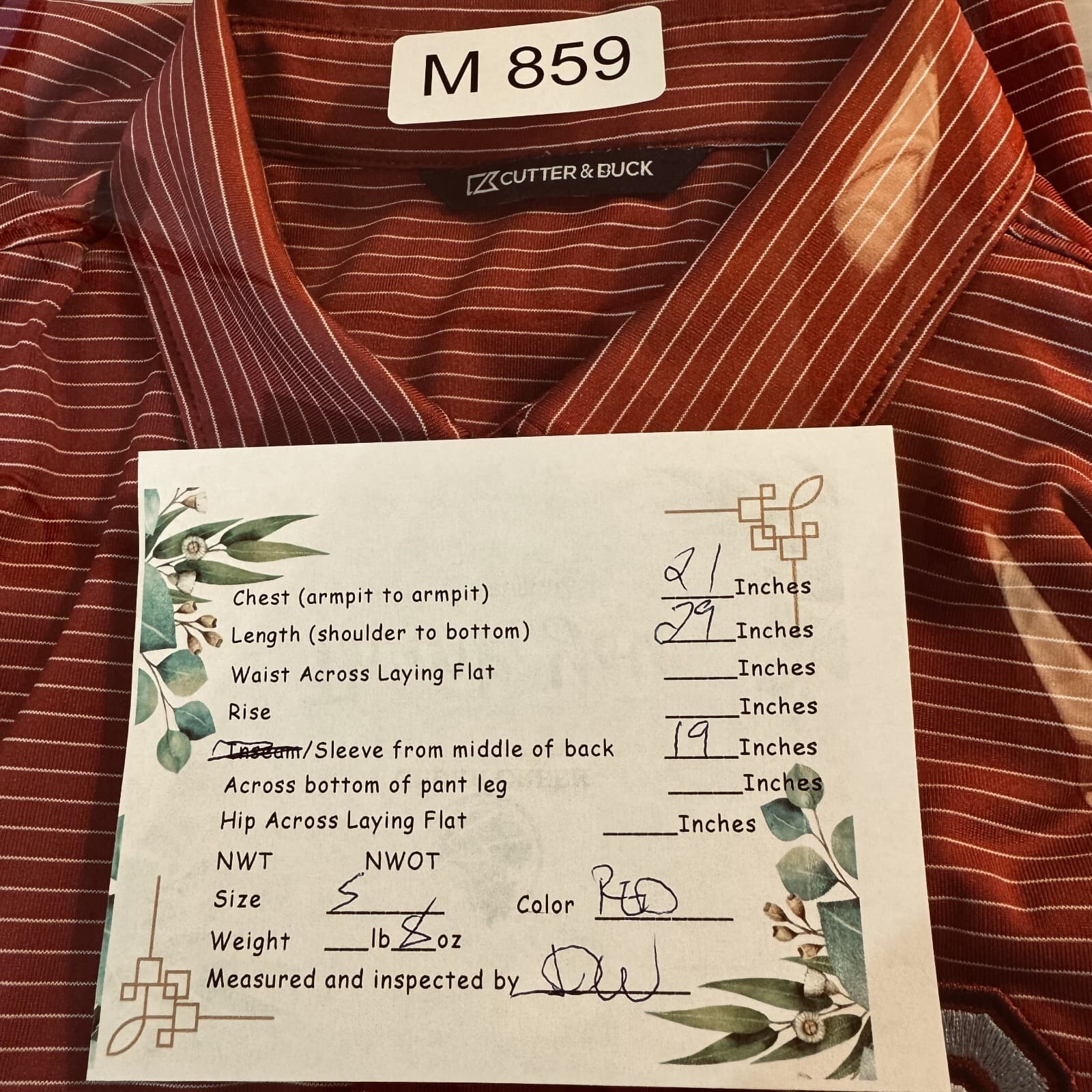 Cutter & Buck Polo Shirt Men’s Small Red Ohio State Buckeyes Stretch NCAA - Thumbnail 8