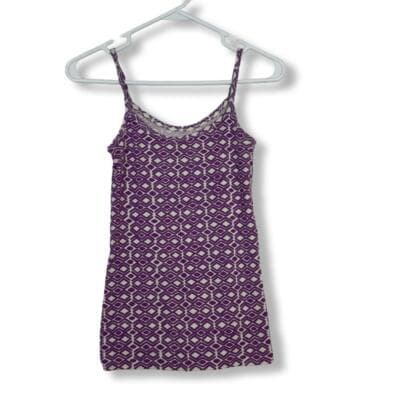 Banana Republic Purple Mini Slip Dress Size S – Sleeveless, Scoop Neck W 207 - Image 1