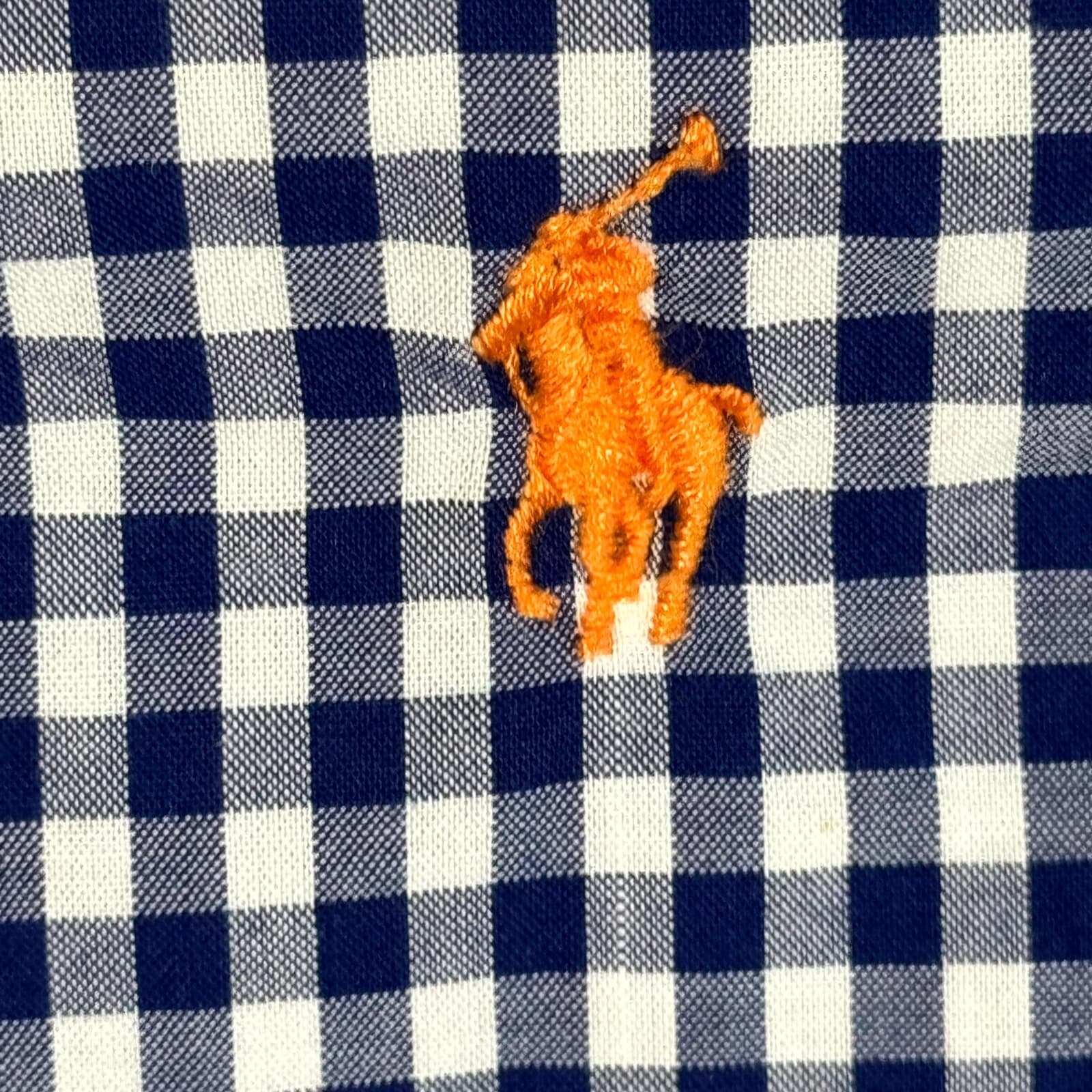 Ralph Lauren Boys Button Down Shirt XL 18–20 Blue Check 100% Cotton - Thumbnail 7