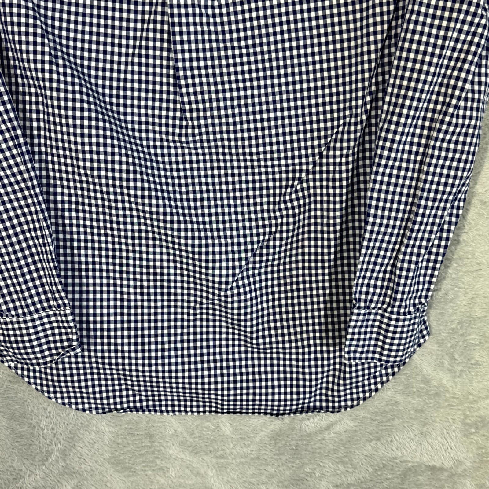 Ralph Lauren Boys Button Down Shirt XL 18–20 Blue Check 100% Cotton - Thumbnail 13