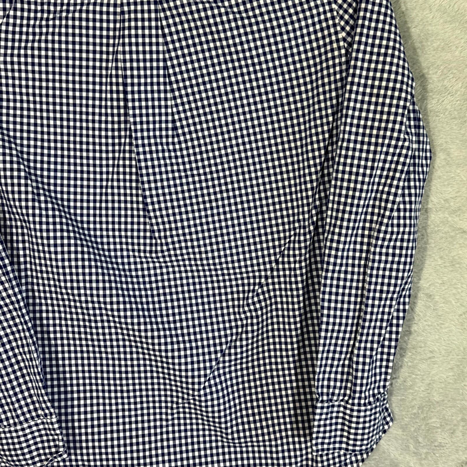 Ralph Lauren Boys Button Down Shirt XL 18–20 Blue Check 100% Cotton - Thumbnail 12