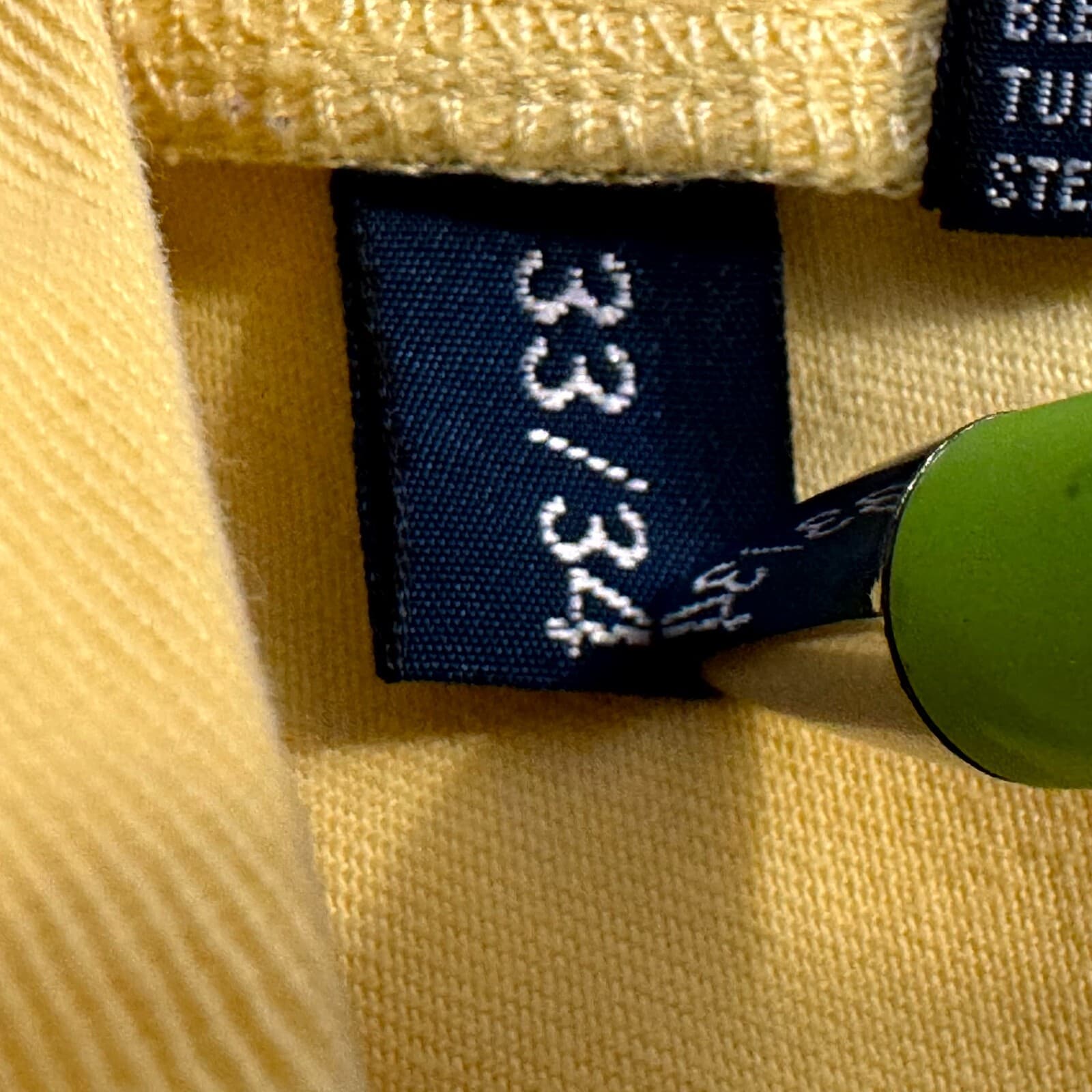 Polo Ralph Lauren Men’s Chino Pants 33x34 Yellow Flat Front Mid-Rise Cotton - Thumbnail 10