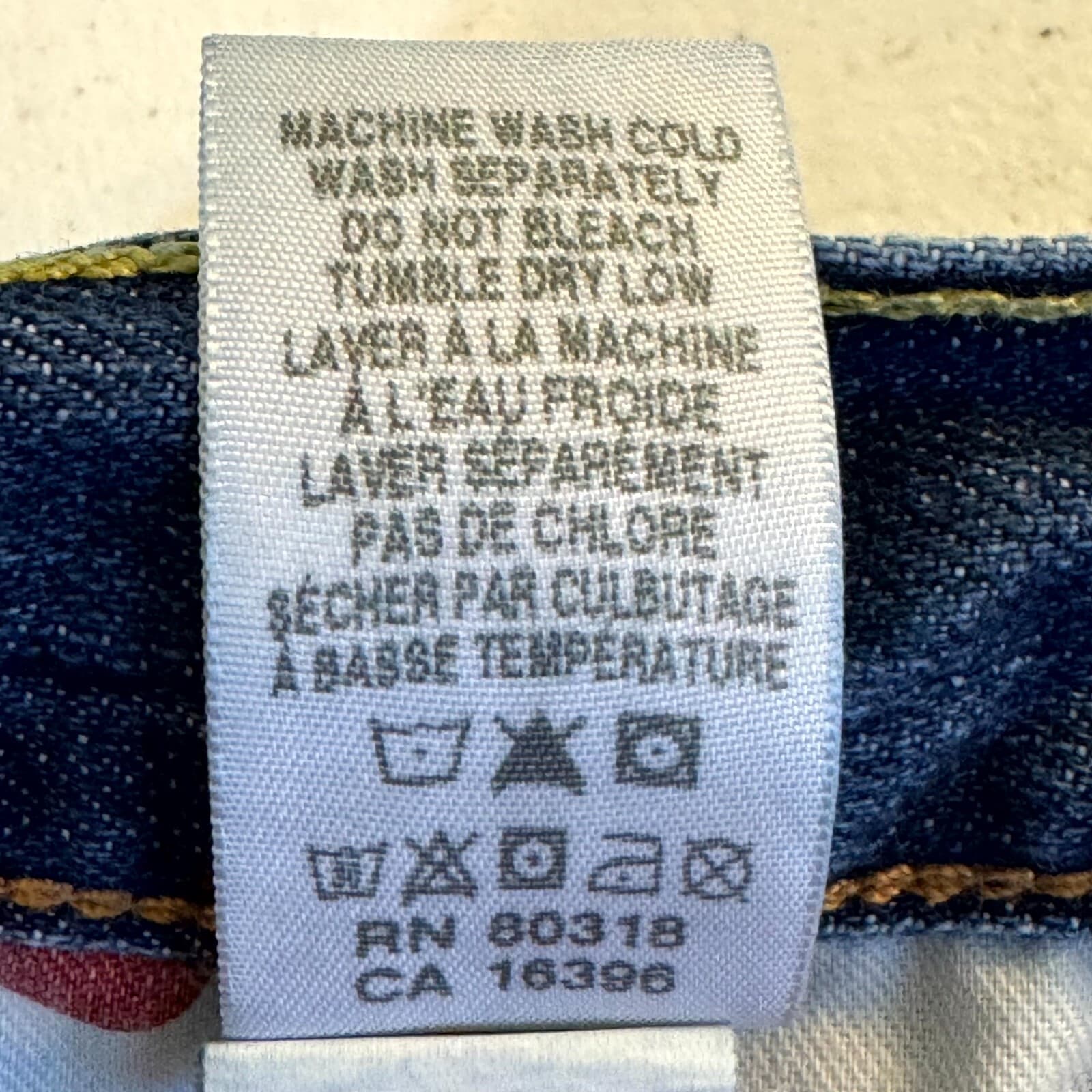 Vintage Lucky Brand 361 Jeans Men 38 Blue Denim Straight Leg 5-Pocket - Thumbnail 12