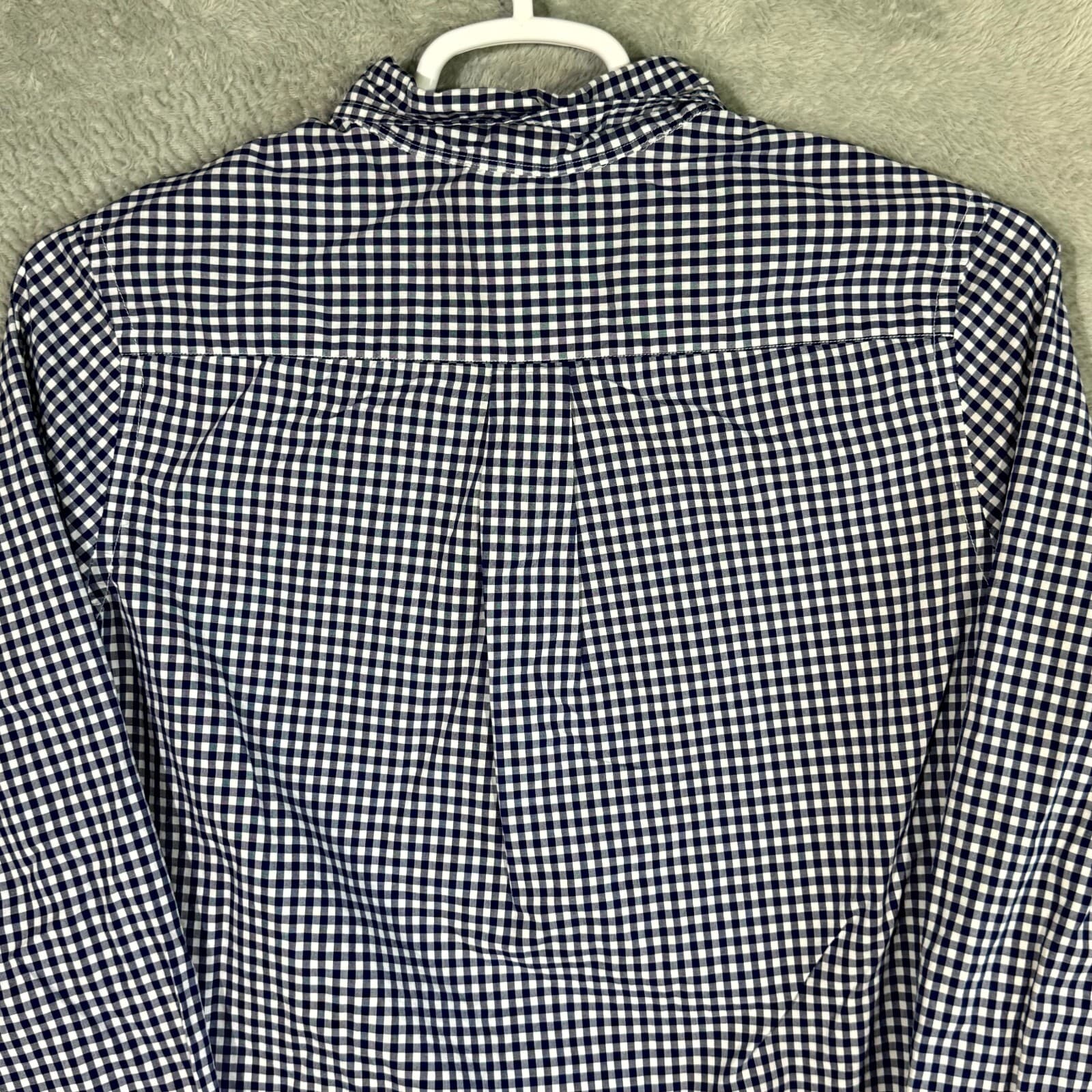 Ralph Lauren Boys Button Down Shirt XL 18–20 Blue Check 100% Cotton - Thumbnail 11