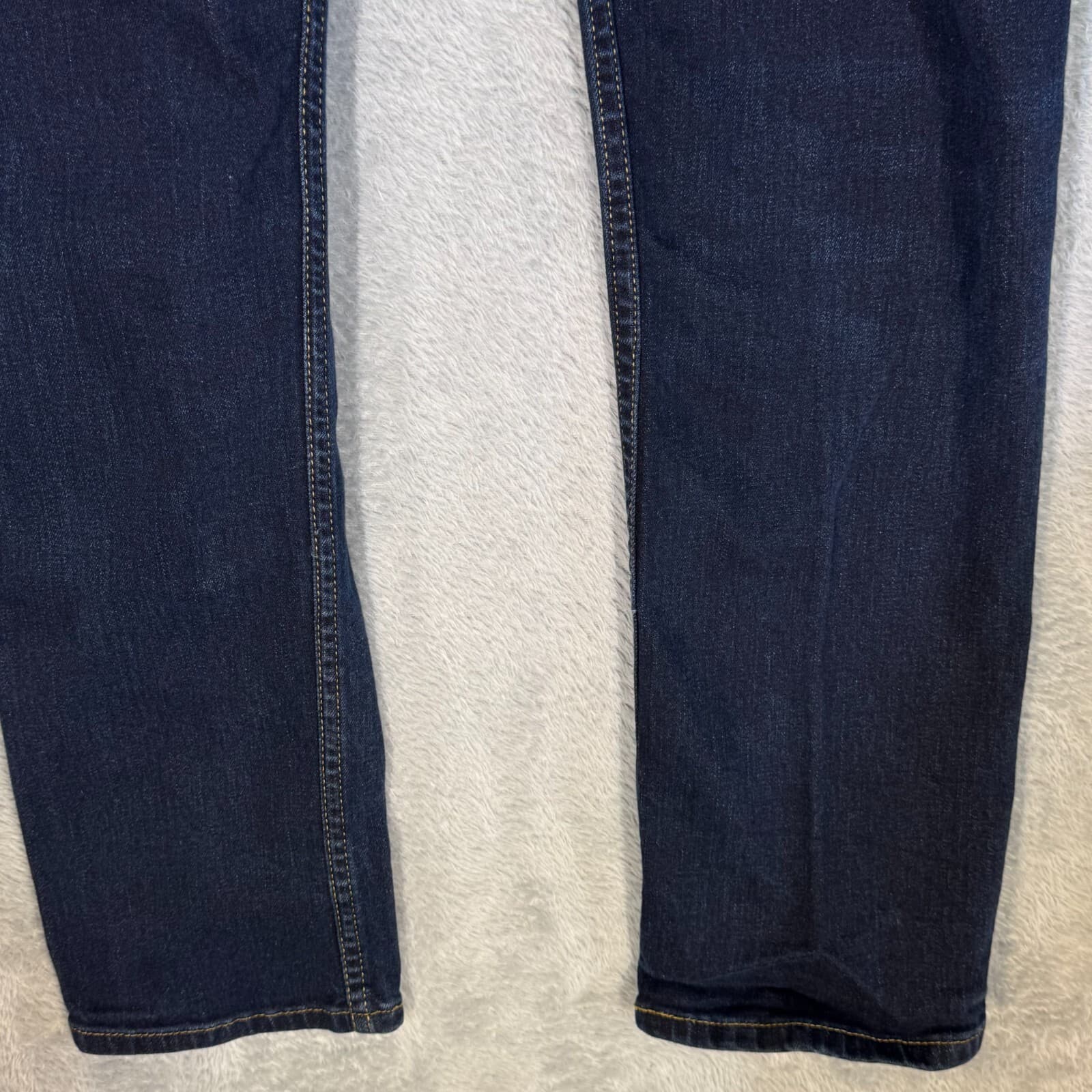 Levis 511 Mens Jeans 30x30 Blue Stretch Denim Medium Wash Straight Leg - Thumbnail 8