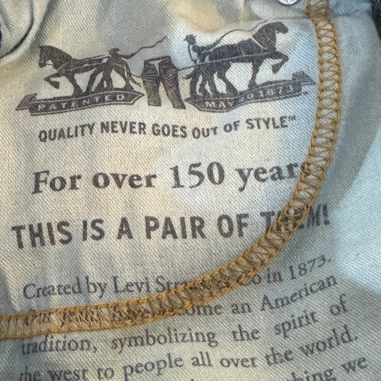 Levis 511 Mens Jeans 30x30 Blue Stretch Denim Medium Wash Straight Leg - Thumbnail 11