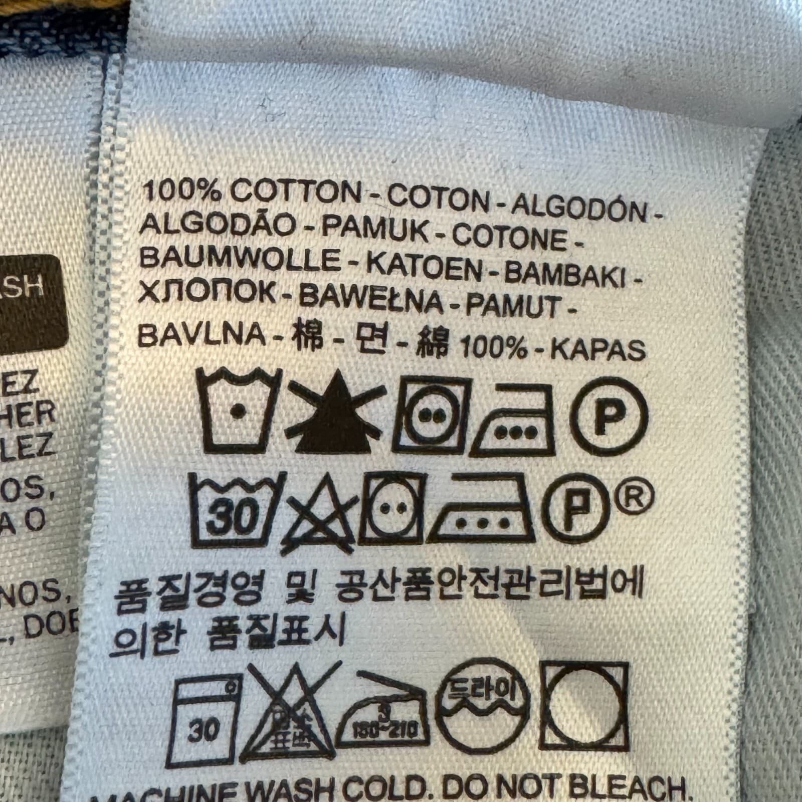 Levi’s 550 Men’s Jeans 42x30 Blue Denim Medium Wash Relaxed Fit - Thumbnail 13