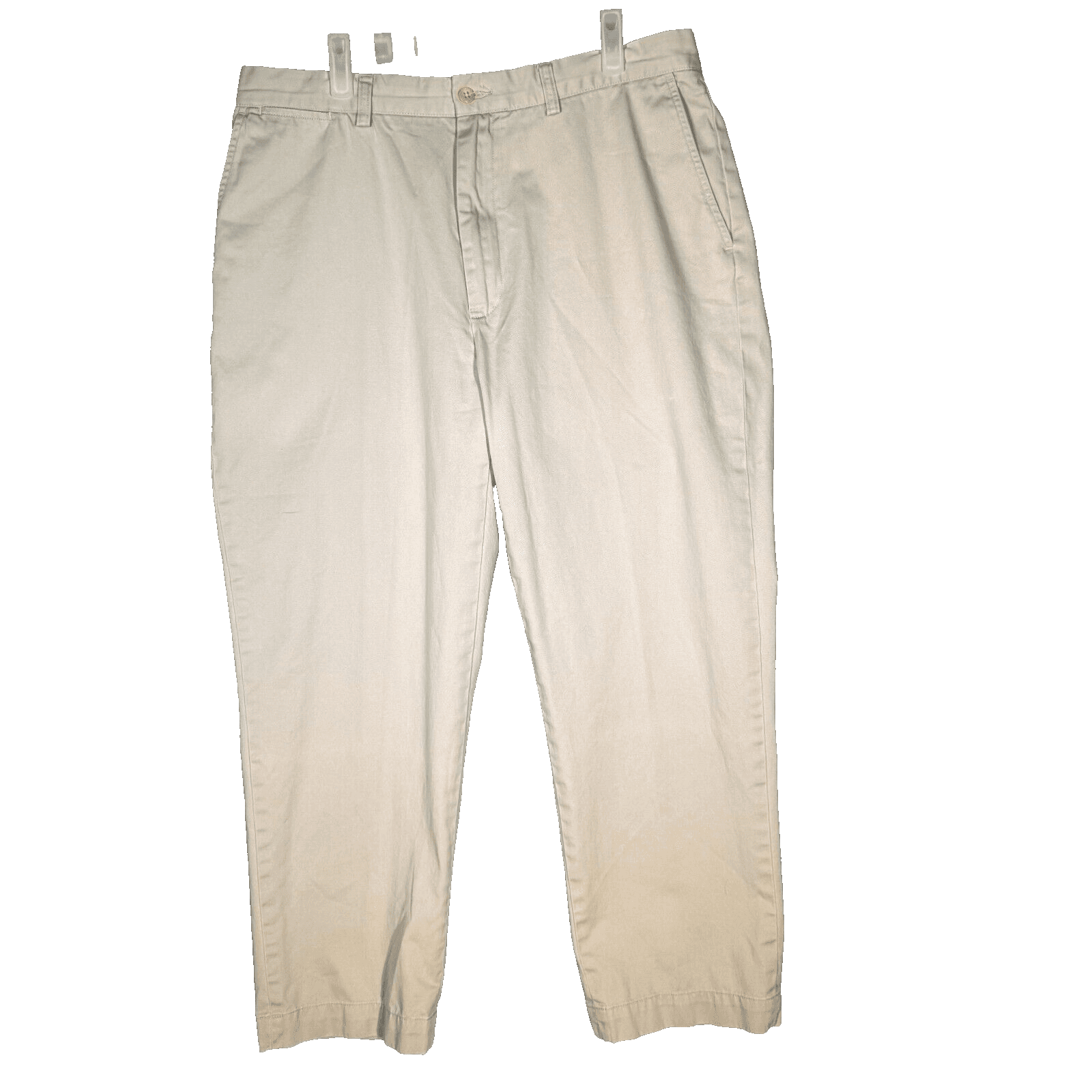 Polo Ralph Lauren Men’s Prospect Pants 36x29 Beige Flat Front Mid-Rise Cotton - Image 1