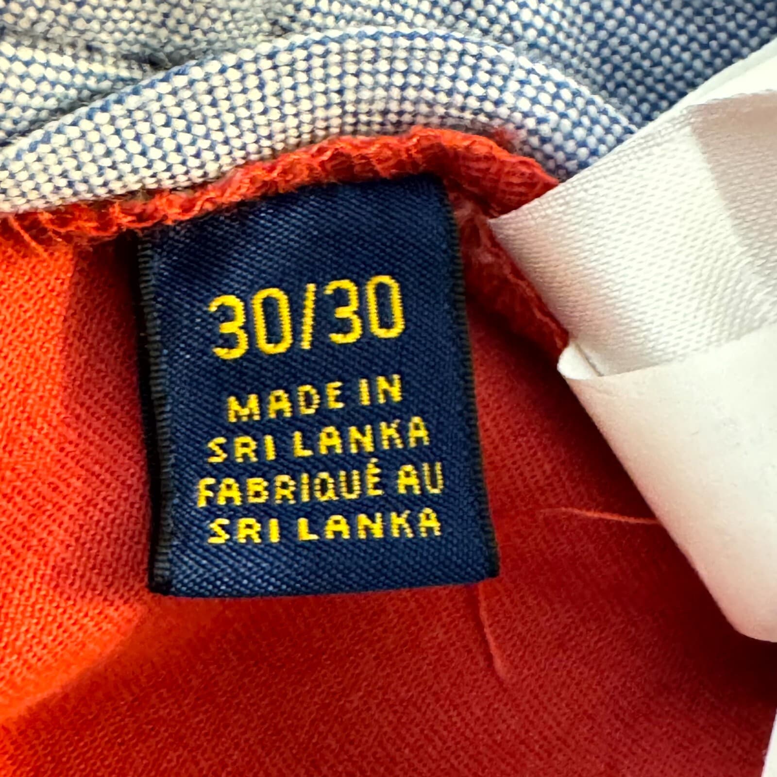 Polo Ralph Lauren Men’s Chino Pants 30x30 Red Stretch Mid-Rise Straight Fit - Thumbnail 13