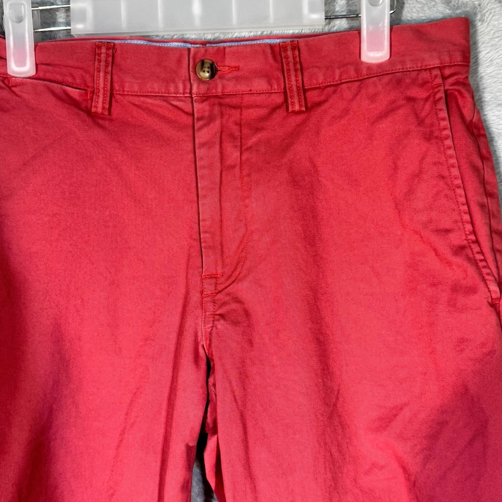 Polo Ralph Lauren Men’s Chino Pants 30x30 Red Stretch Mid-Rise Straight Fit - Thumbnail 4