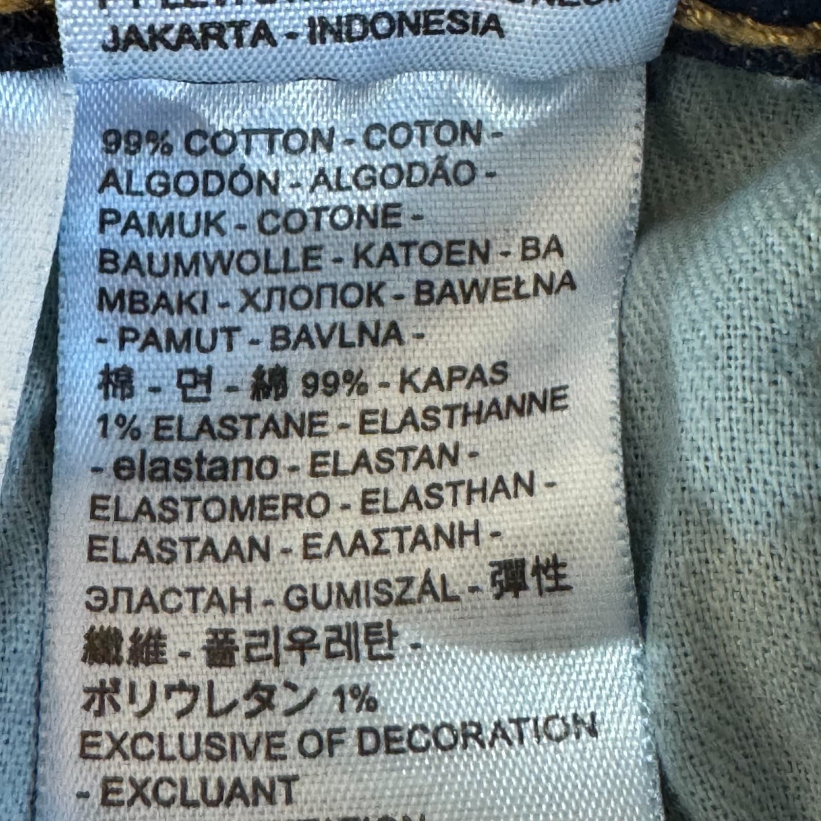 Levis 511 Mens Jeans 30x30 Blue Stretch Denim Medium Wash Straight Leg - Thumbnail 13