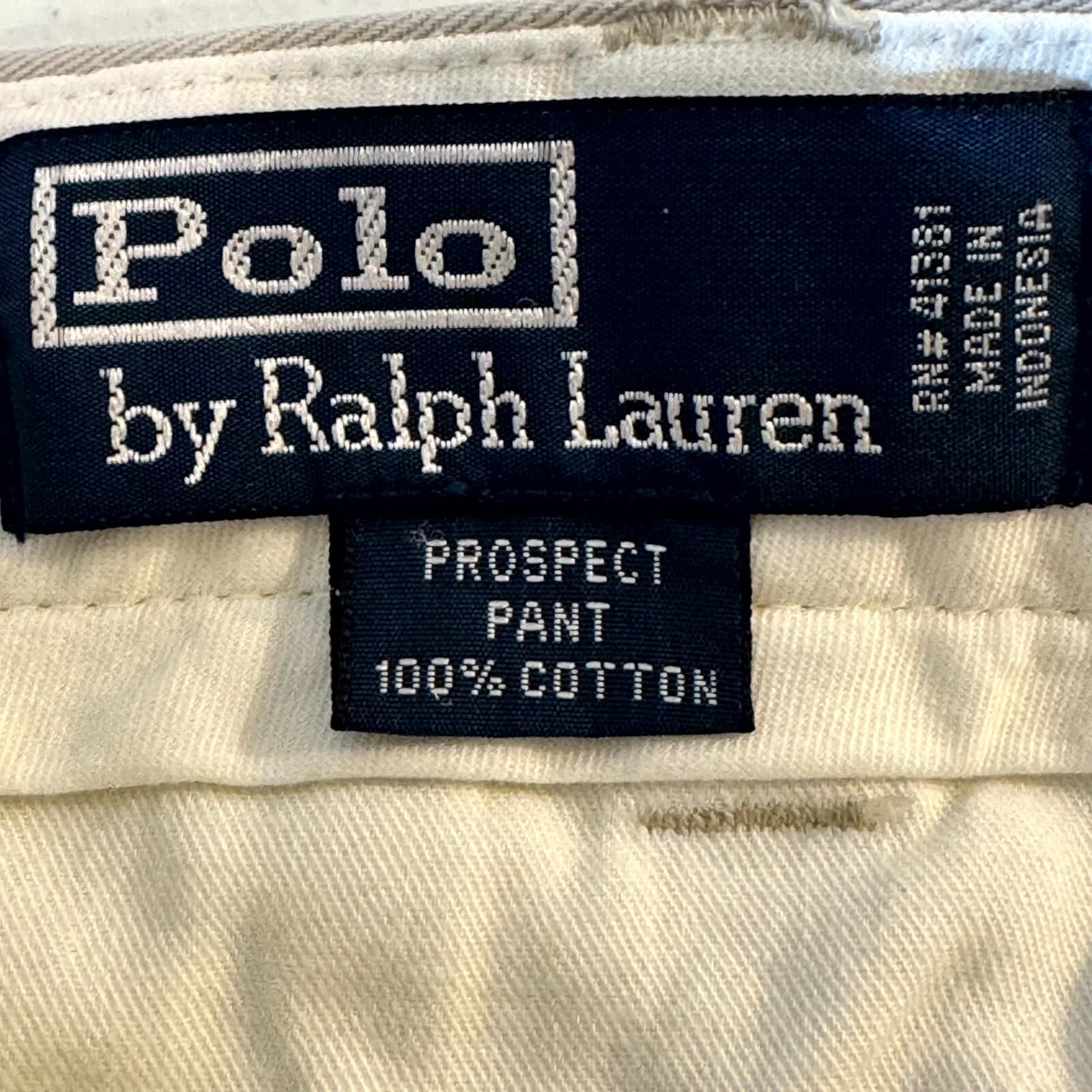 Polo Ralph Lauren Men’s Prospect Pants 36x29 Beige Flat Front Mid-Rise Cotton - Thumbnail 14
