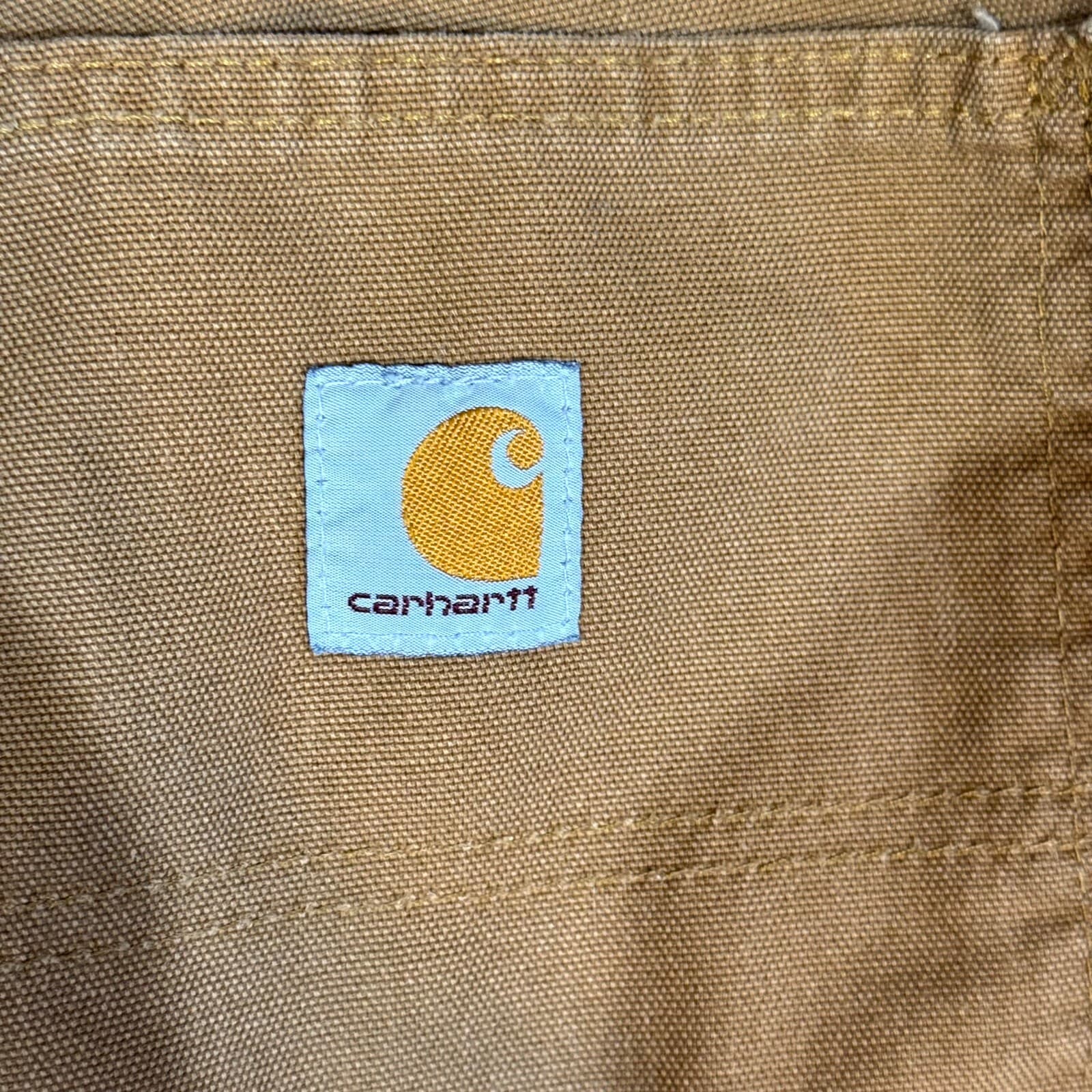 Carhartt Carpenter Pants Men 34x34 Brown Cotton Dungaree Fit Straight Leg - Thumbnail 11