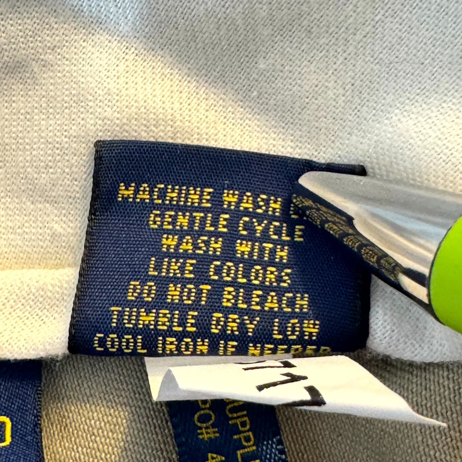 Polo Ralph Lauren Men’s Chino Pants 38x30 Beige Cotton Mid-Rise Flat Front - Thumbnail 14