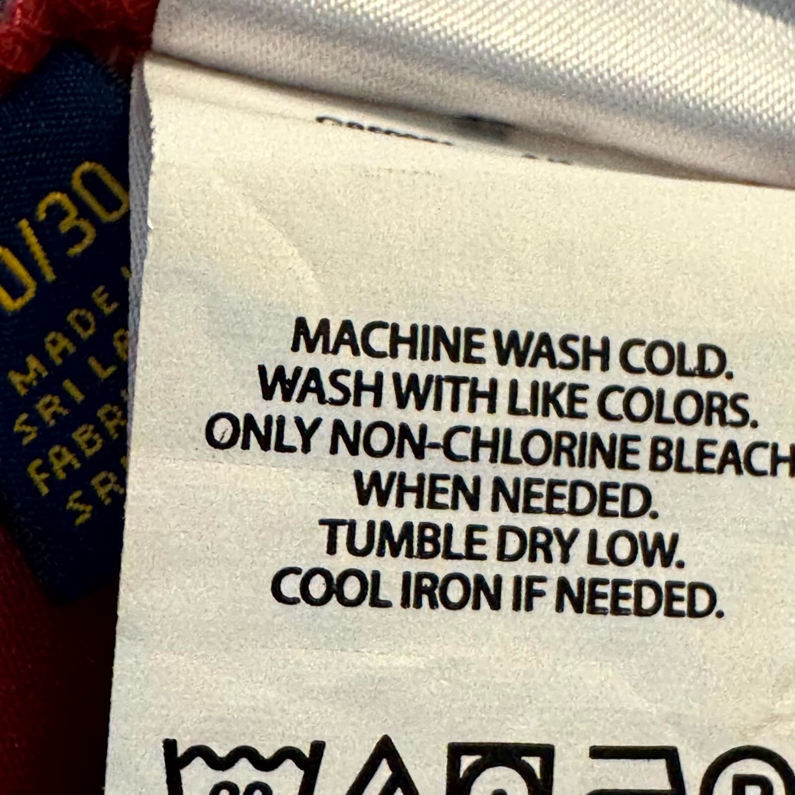 Polo Ralph Lauren Men’s Chino Pants 30x30 Red Stretch Mid-Rise Straight Fit - Thumbnail 14