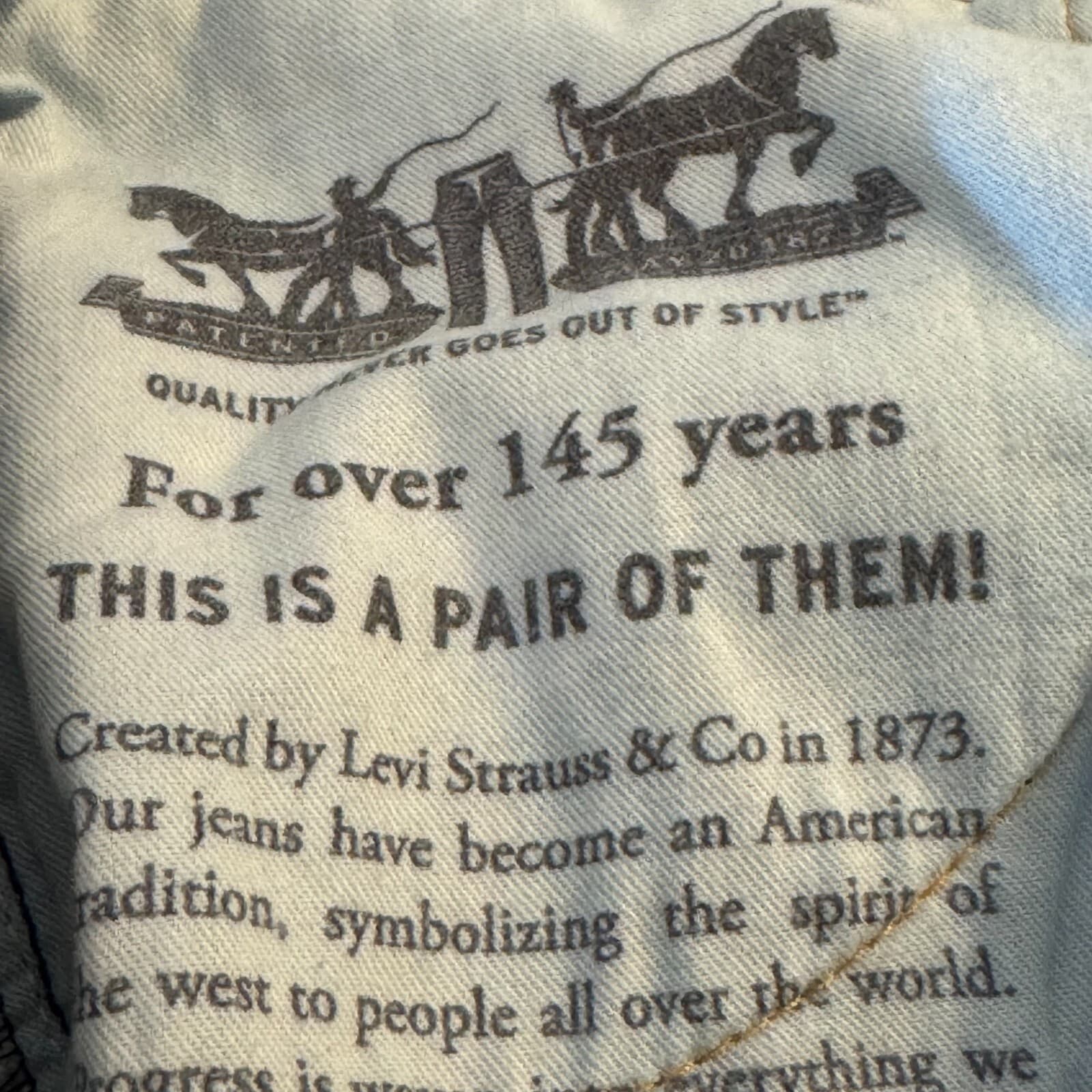 Levi’s 550 Men’s Jeans 42x30 Blue Denim Medium Wash Relaxed Fit - Thumbnail 11