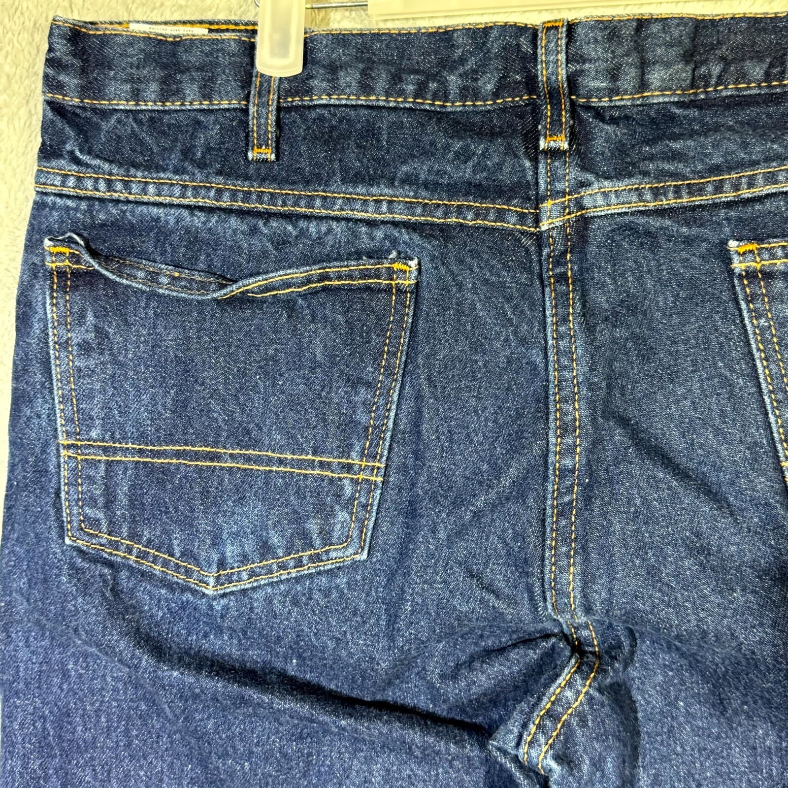 Dickies Men’s Jeans 38x36 Blue Denim 100% Cotton Regular Fit Straight Leg - Thumbnail 6