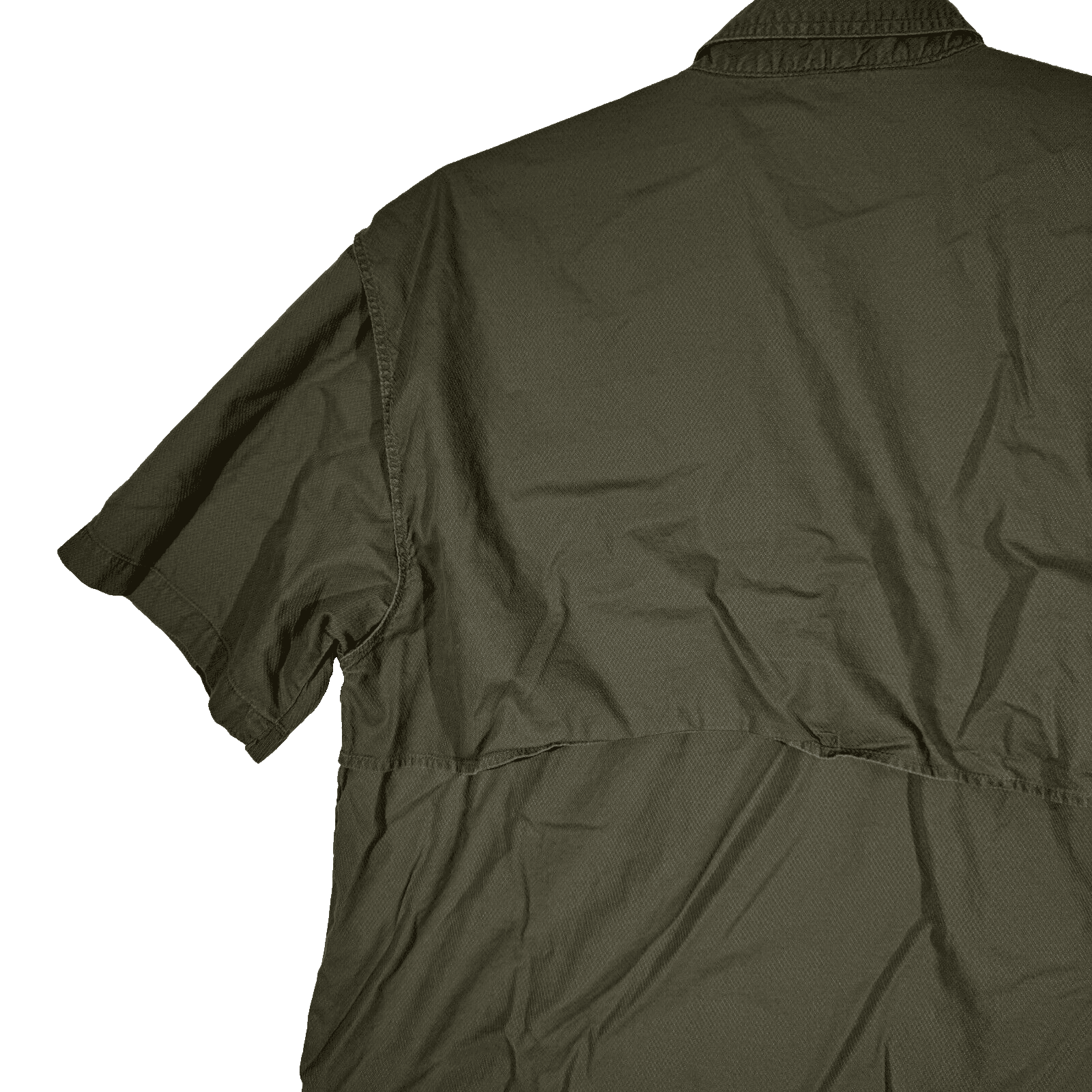 Reel Legends Shirt Men's Large Vented Fishing Outdoor Short Sleeve Nylon Green - Thumbnail 11