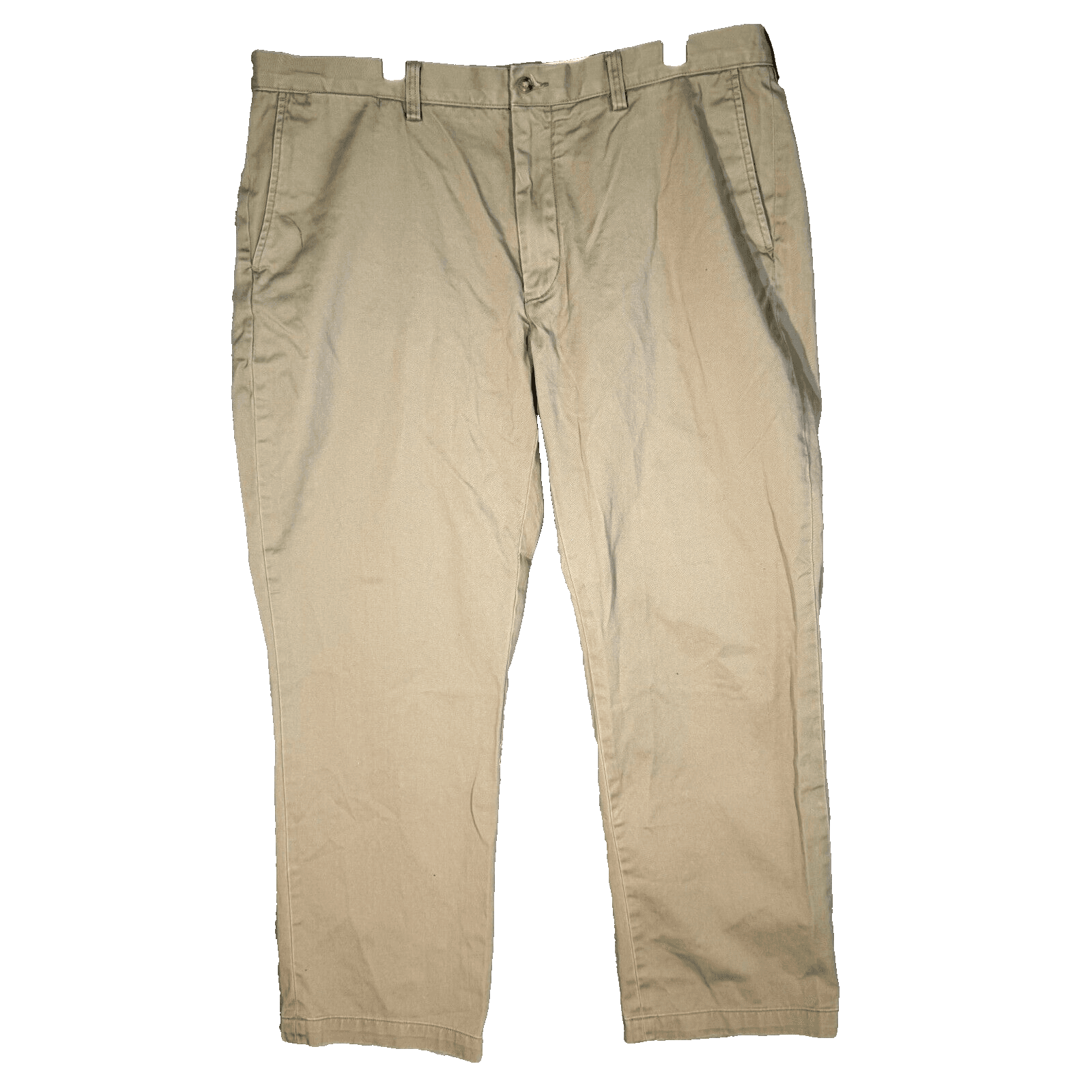 Polo Ralph Lauren Men’s Chino Pants 38x30 Beige Cotton Mid-Rise Flat Front - Image 1
