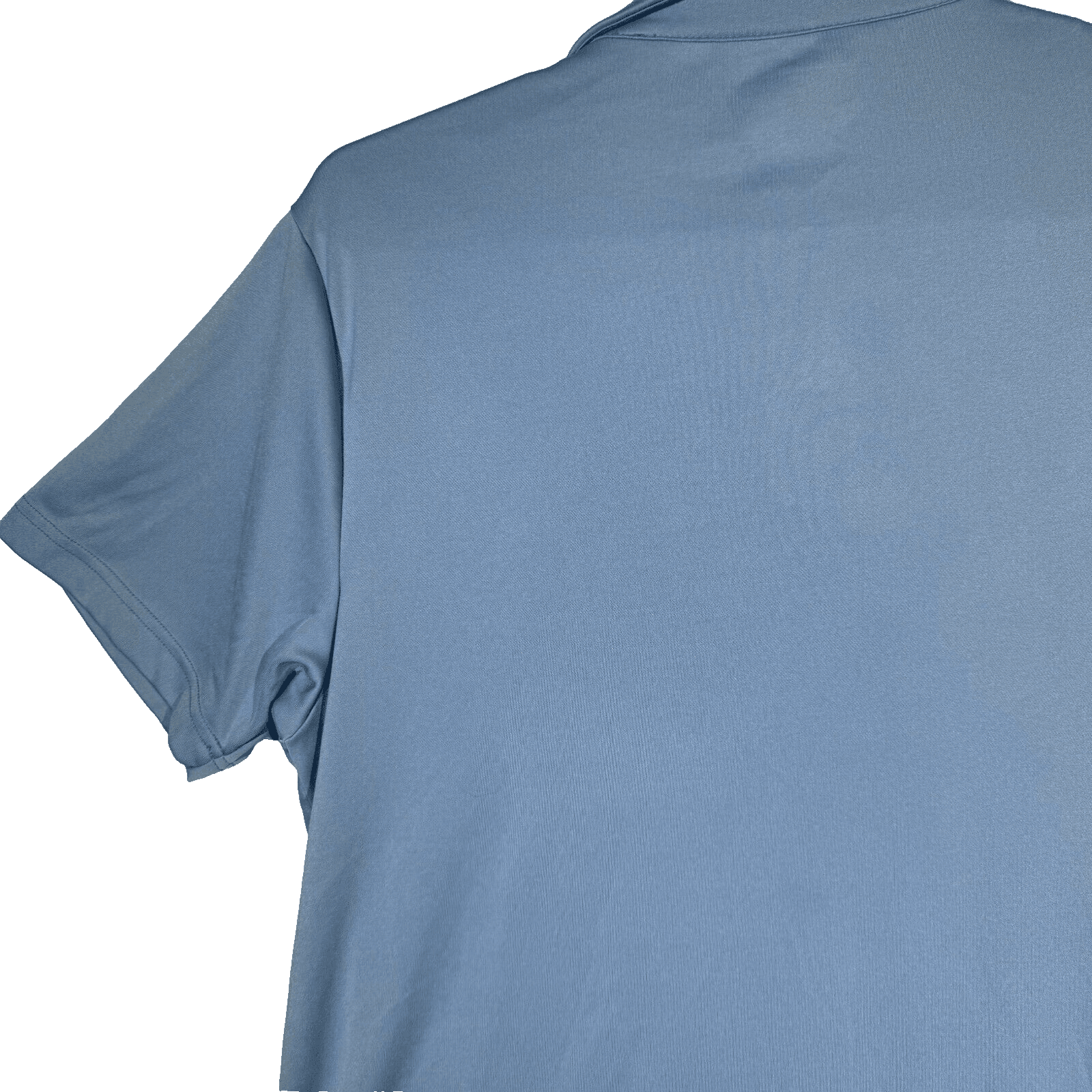 PGA Tour Men’s Athletic-Fit Golf Polo, Size L – Blue Tropical Print, Polyester - Thumbnail 10