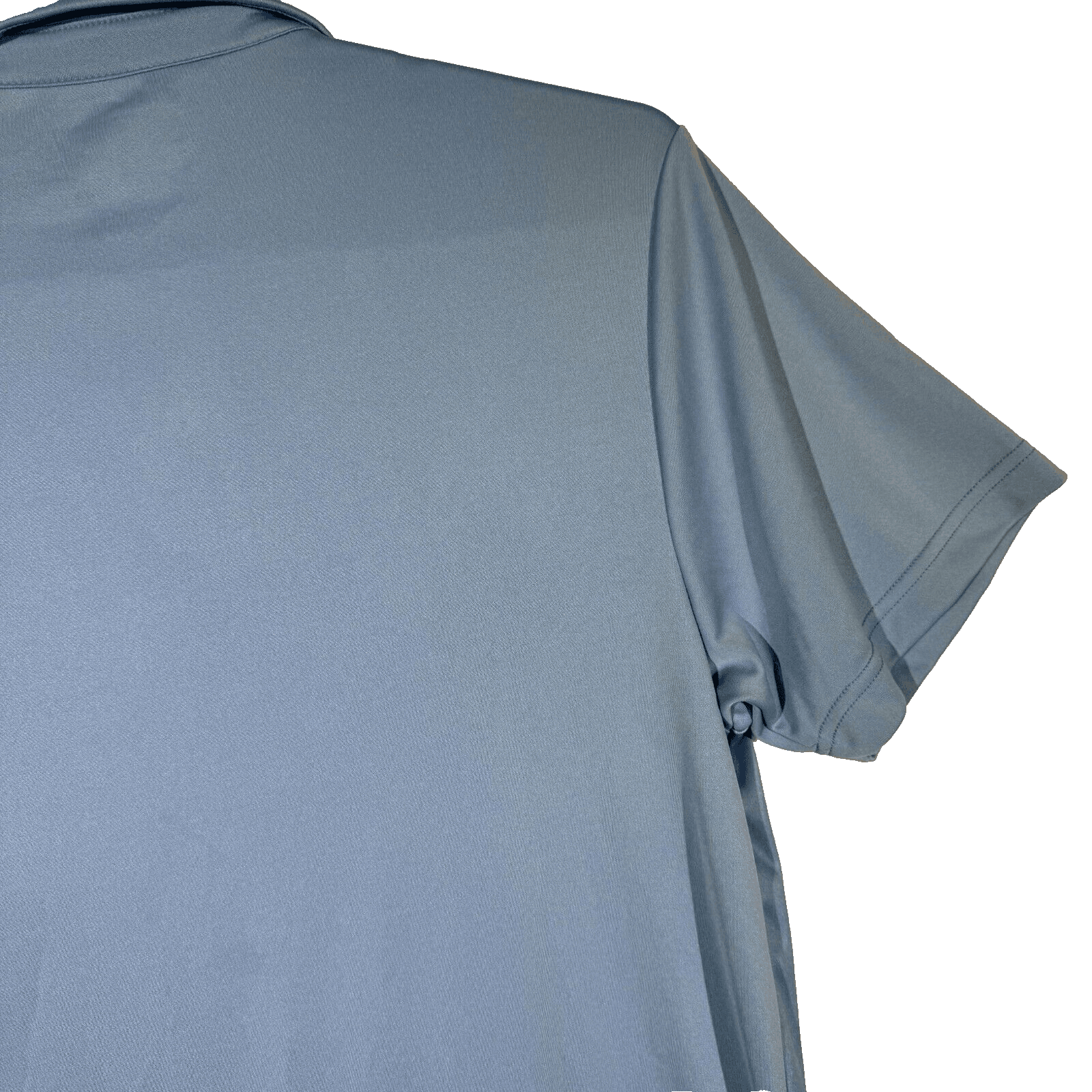 PGA Tour Men’s Athletic-Fit Golf Polo, Size L – Blue Tropical Print, Polyester - Thumbnail 12