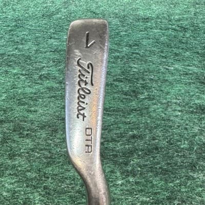 Vintage Titleist DTR 1 Iron Mens RH True Temper Steel Silver Distance Research - Thumbnail 3