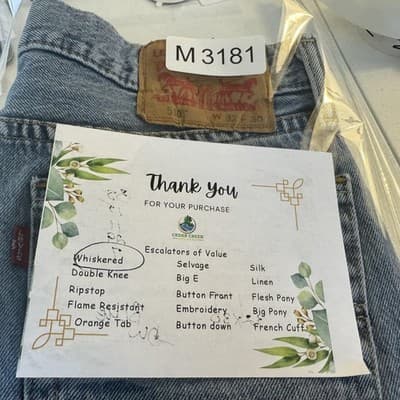 Levis 510 Jeans Mens 30x29 (32x30) Light Wash Blue Skinny Mid Rise Stretch Denim - Thumbnail 10