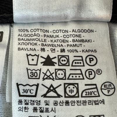 Levis 505 Jeans Mens 40x32 Black Classic Straight Leg Denim Pants 100% Cotton - Thumbnail 5