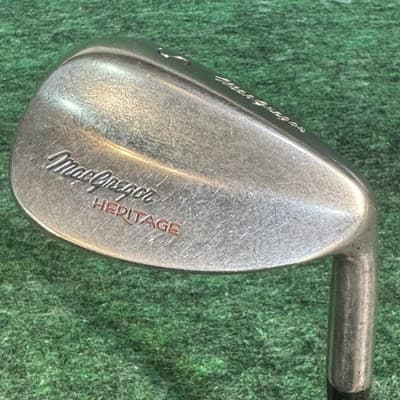 Vintage MacGregor Heritage Sand Wedge Mens RH Steel 36 In Silver Golf Club - Image 1