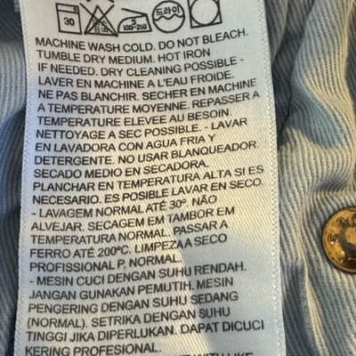 Levis 501 Jeans Mens 36x35 Blue Original Fit Big E Straight Leg Button Fly Denim - Thumbnail 9