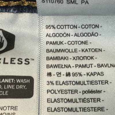 Levis 505 Jeans Mens 40x32 Blue Medium Wash Straight Stretch Denim Mid Rise - Thumbnail 6