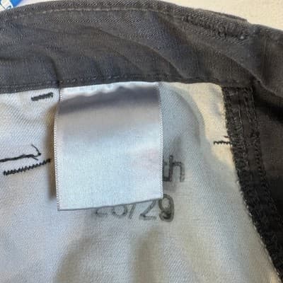 Carhartt Pants Mens 32x29 Gray Ripstop Workwear Utility Pockets Zip Side Cargo - Thumbnail 8