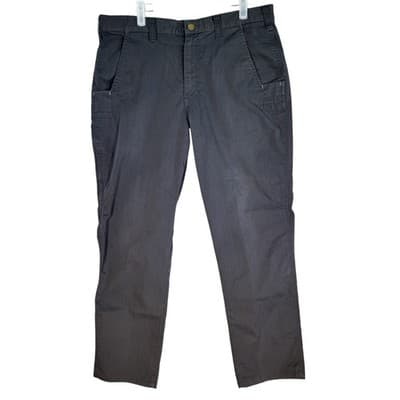 Carhartt Pants Mens 34x30 Gray Relaxed Fit Ripstop Work Utility Outdoor Stain - Image 1