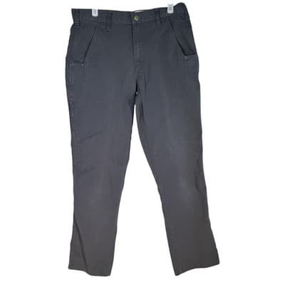 Carhartt Pants Mens 30x29 Gray Ripstop Relaxed Fit Work Outdoor Utility Grunge - Image 1