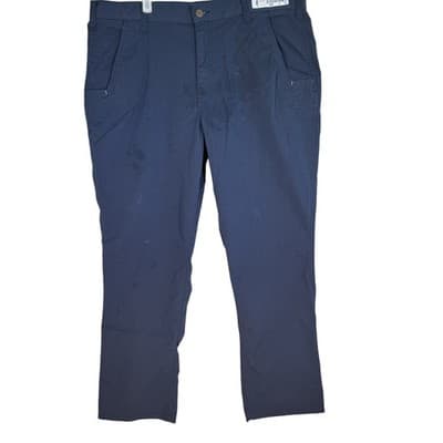 Carhartt Pants Mens 38x30 Navy Blue Relaxed Fit Ripstop Workwear Outdoor Pocket - Image 1