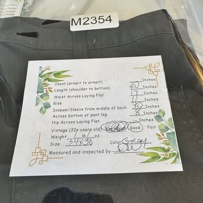 Carhartt Pants Mens 34x30 Gray Relaxed Fit Ripstop Work Utility Outdoor Stain - Thumbnail 11