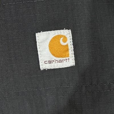 Carhartt Pants Mens 34x30 Gray Relaxed Fit Ripstop Work Utility Outdoor Stain - Thumbnail 5
