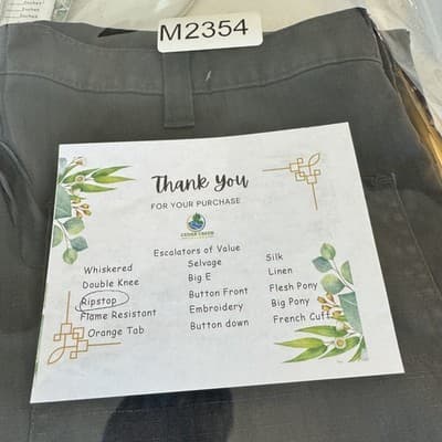 Carhartt Pants Mens 34x30 Gray Relaxed Fit Ripstop Work Utility Outdoor Stain - Thumbnail 10