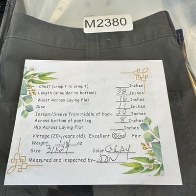 Carhartt Pants Mens 31x29 Gray Relaxed Fit Ripstop Utility Workwear Durable - Thumbnail 11