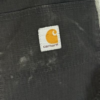 Carhartt Pants Mens 30x29 Gray Ripstop Relaxed Fit Work Outdoor Utility Grunge - Thumbnail 8