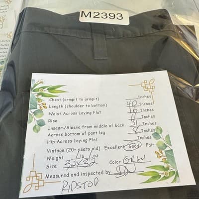 Carhartt Pants Mens 32x32 Gray Relaxed Fit Ripstop Utility Workwear Cargo - Thumbnail 10