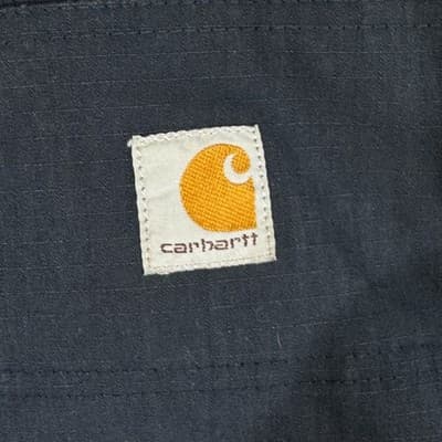 Carhartt Pants Mens 38x32 Navy Relaxed Fit Workwear Ripstop Utility Pockets Zip - Thumbnail 6