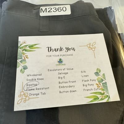 Carhartt Ripstop Pants Mens 32x29 Gray Utility Workwear Zipper Pocket Cargo - Thumbnail 9