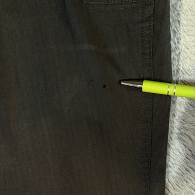 Carhartt Pants Mens 32x29 Gray Ripstop Workwear Utility Pockets Zip Side Cargo - Thumbnail 4